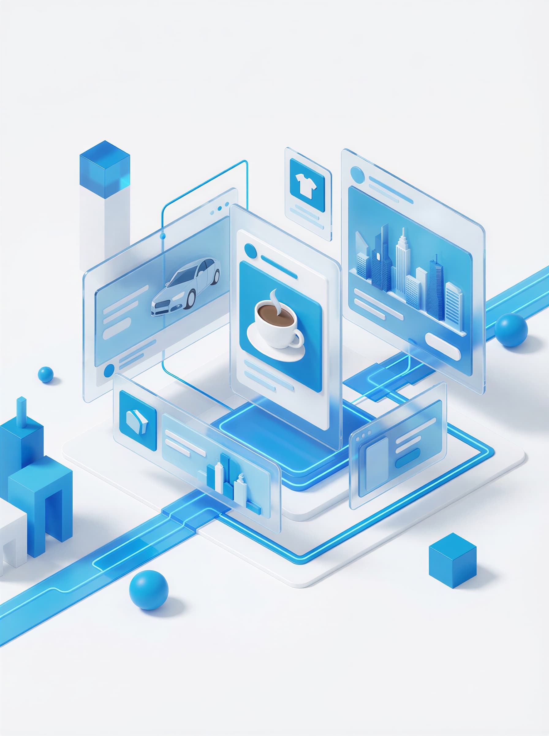 Digital Signage Illustration